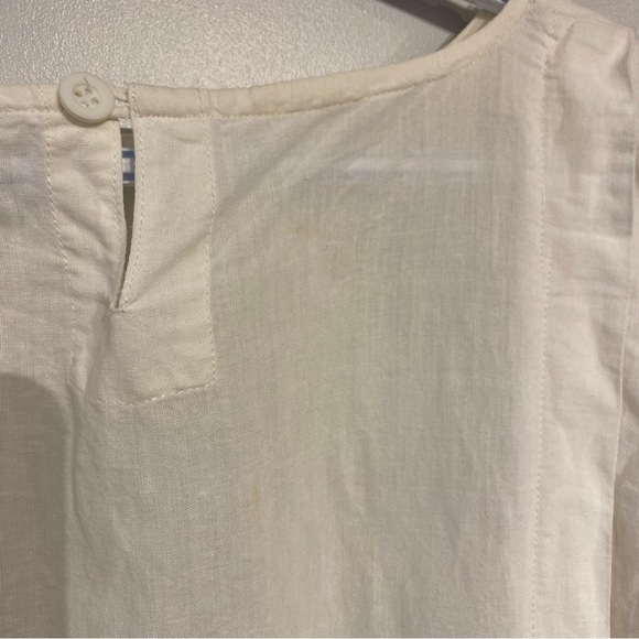 Vintage Garconne dress Ramie / Cotton made in Hong Kong - Picture 13 of 15